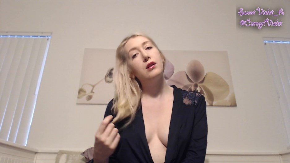 Sweet Violet - Wet Yourself In Public -Handpicked Jerk-Off Instruction